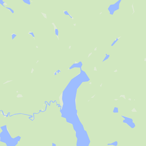Lac Tomasine La Verendrye Sepaq Avenza Maps